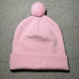 University of Miami Nike Youth Pink Beanie